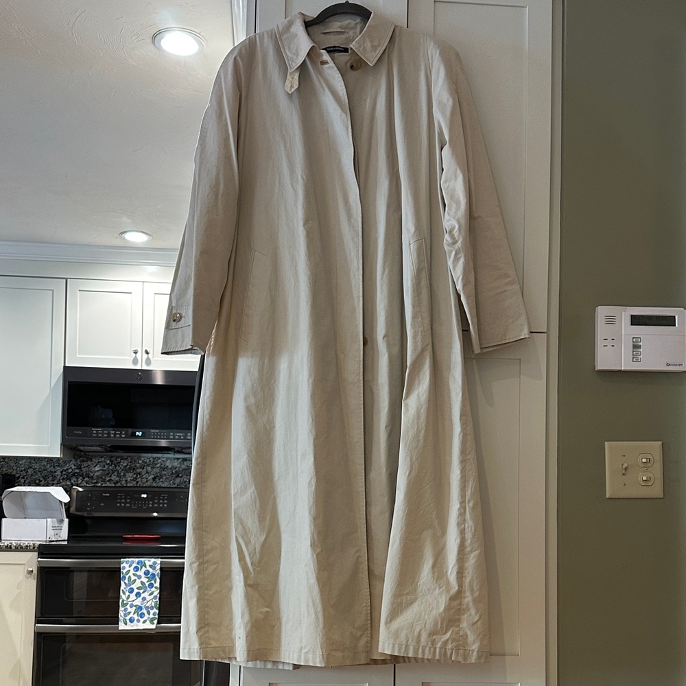 Bone Trench Coat